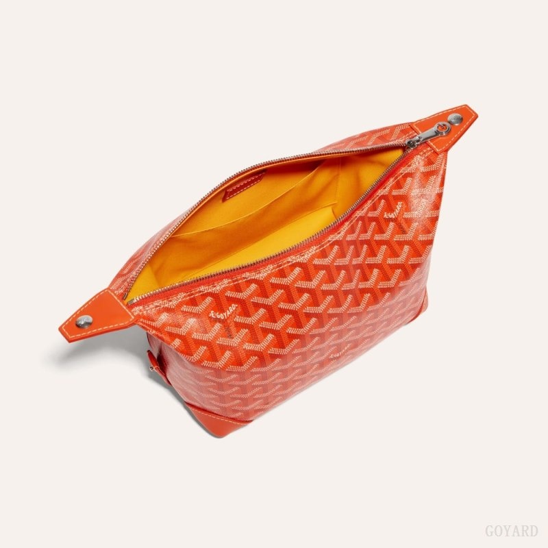 Orange Goyard Bowling 25 Toiletry Bag | ZGDD6318