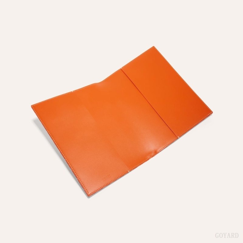 Orange Goyard CASTIGLIONE DOCUMENT COVER | TBDJ4048