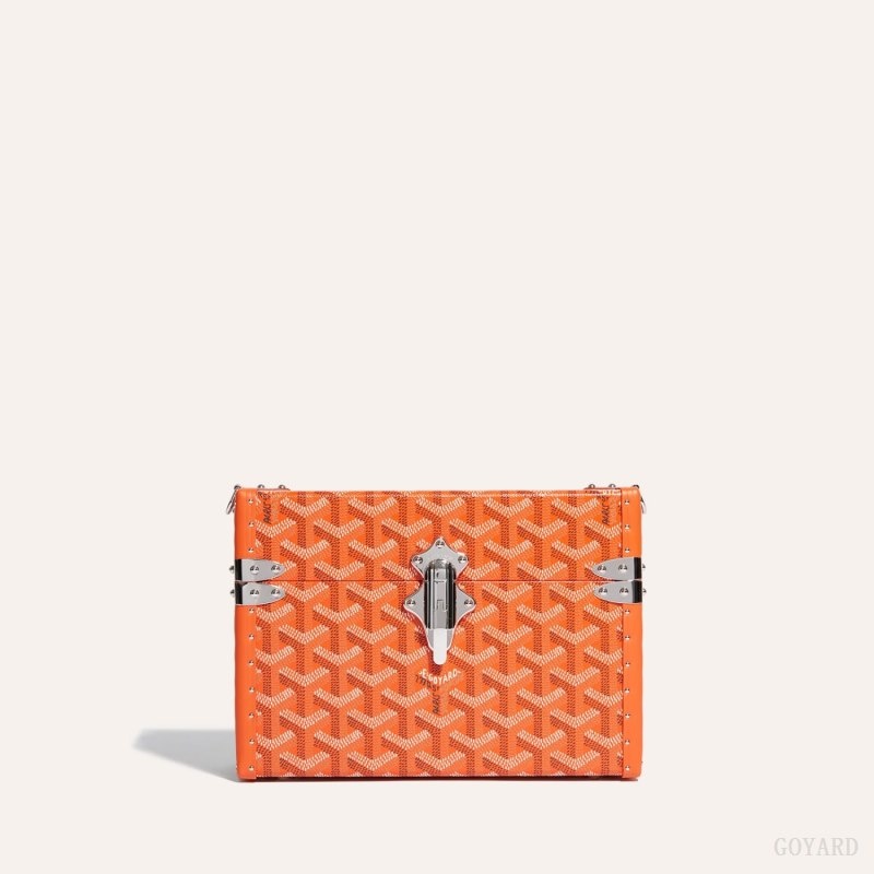 Orange Goyard Cassette Trunk Bag | OAND4707