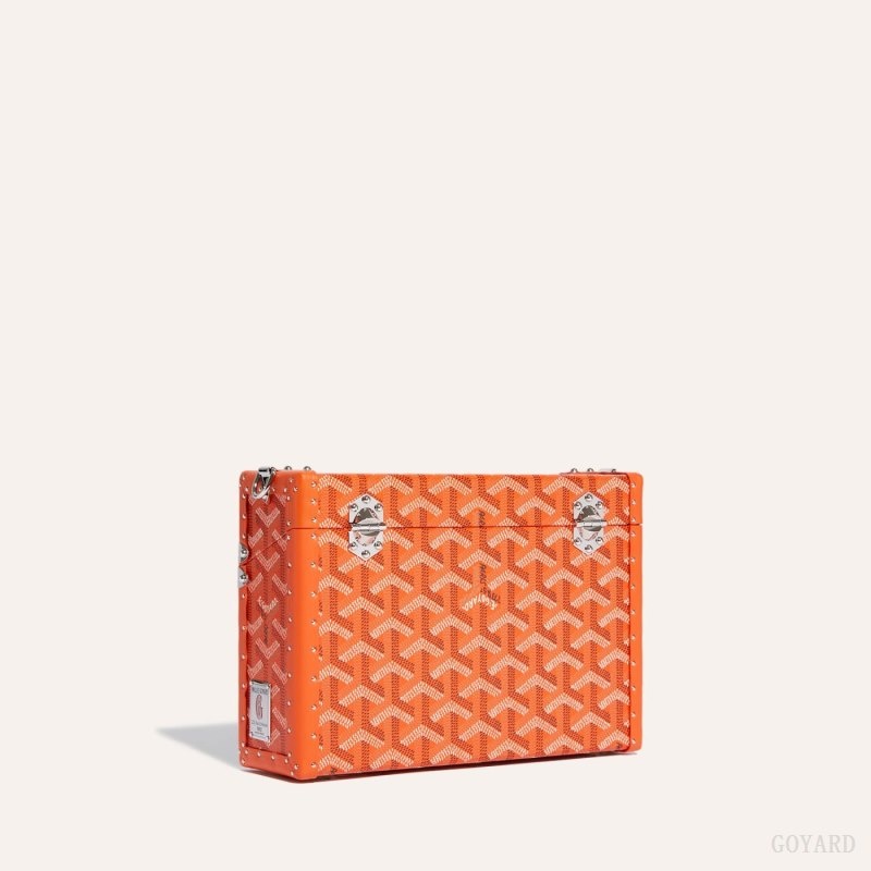 Orange Goyard Cassette Trunk Bag | OAND4707