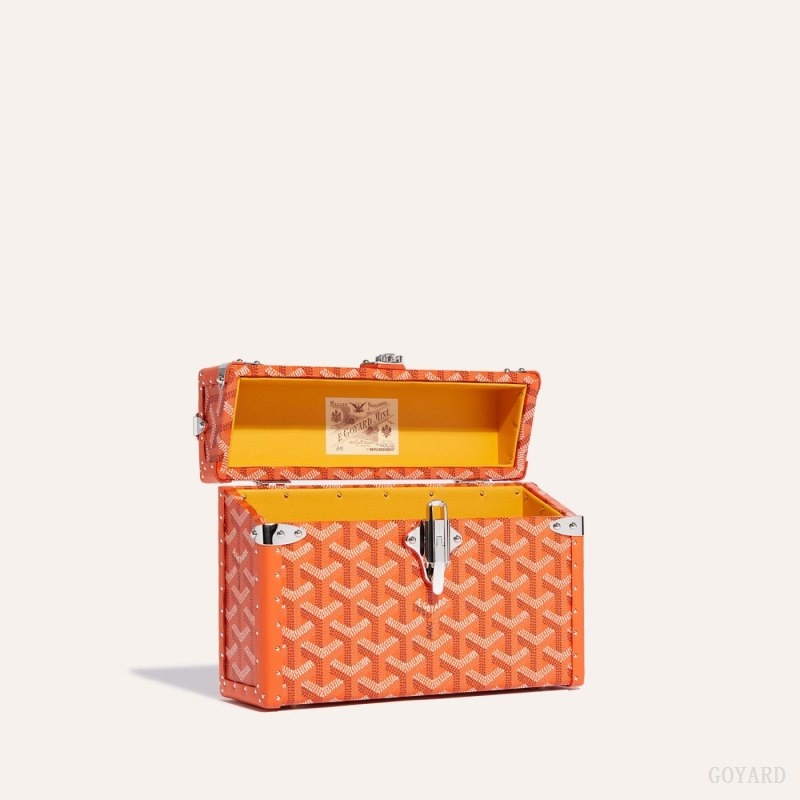 Orange Goyard Cassette Trunk Bag | OAND4707