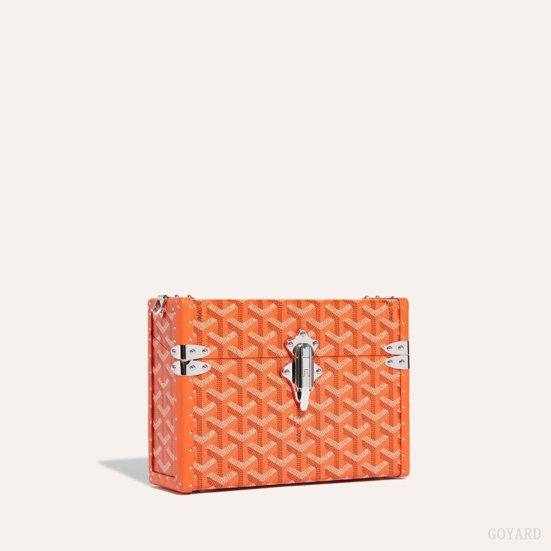 Orange Goyard Cassette Trunk Bag | OAND4707