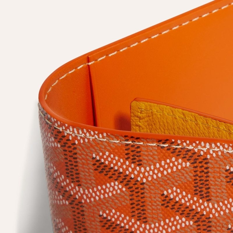 Orange Goyard GRENELLE PASSPORT COVER | TNPE1168