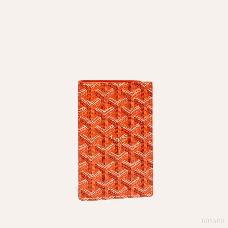 Orange Goyard GRENELLE PASSPORT COVER | TNPE1168