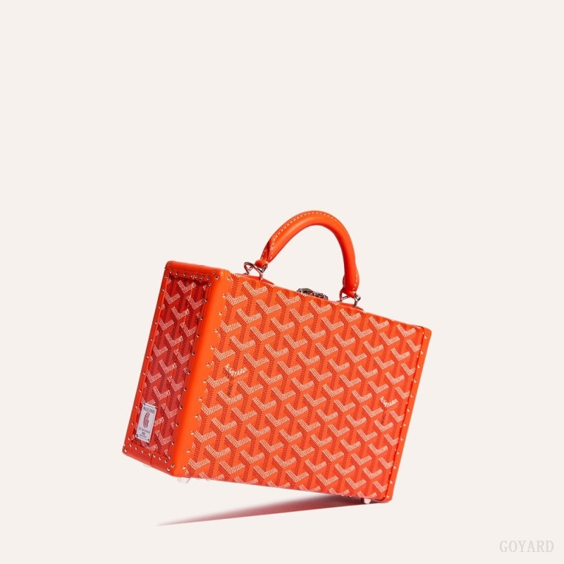 Orange Goyard Grand Hôtel Trunk Bag | LZSG8846