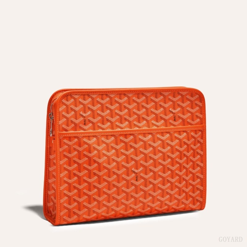 Orange Goyard JOUVENCE GM TOILET BAG | JLER0126