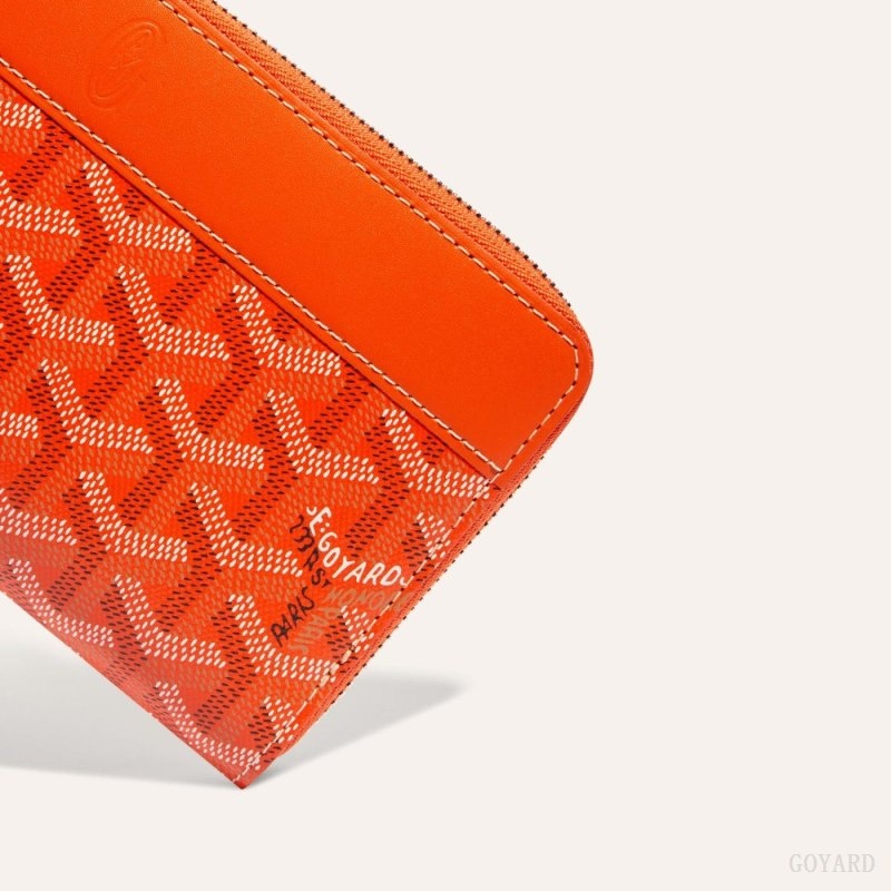 Orange Goyard MATIGNON GM WALLET | CAXR5792