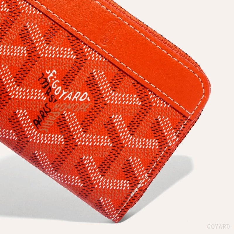 Orange Goyard MATIGNON MINI WALLET | GQYJ0895