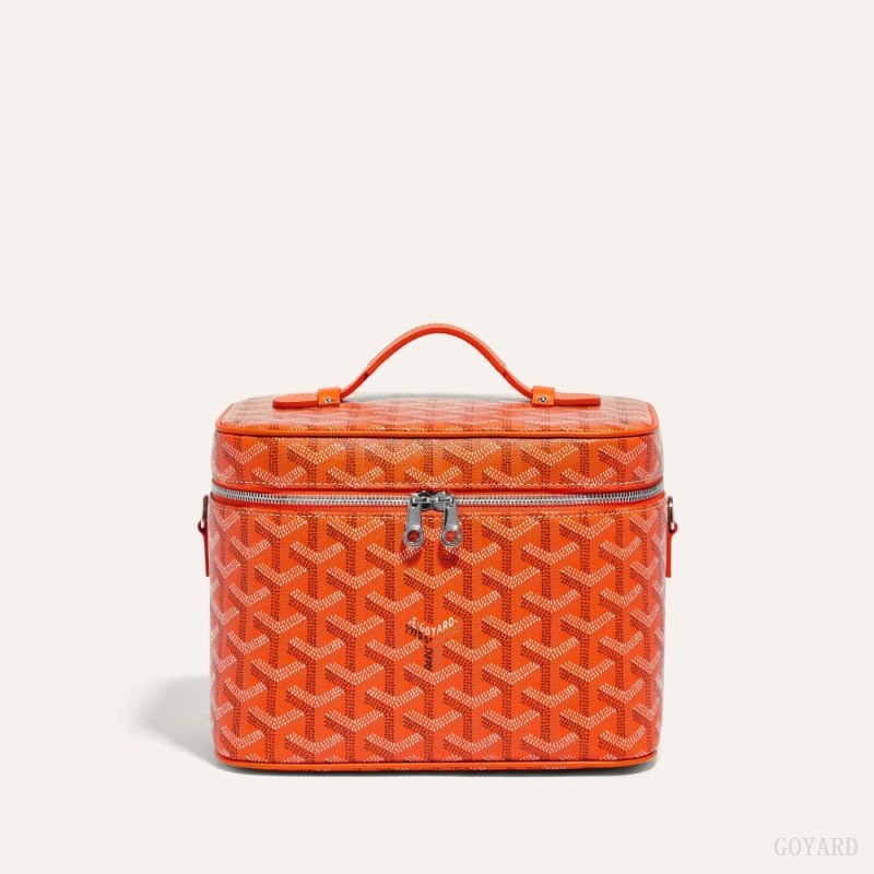 Orange Goyard MUSE VANITY CASE | EDFD8630