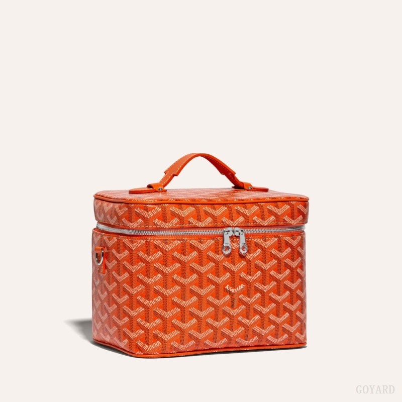 Orange Goyard MUSE VANITY CASE | EDFD8630