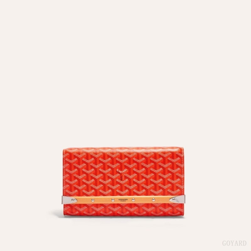 Orange Goyard Monte-Carlo PM Clutch | OFTQ4498