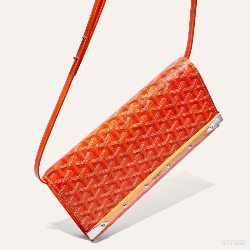 Orange Goyard Monte-Carlo PM Clutch | OFTQ4498