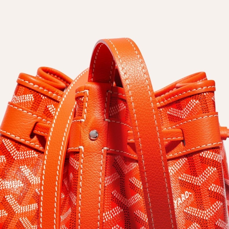 Orange Goyard PETIT FLOT BUCKET BAG | MEPT4548