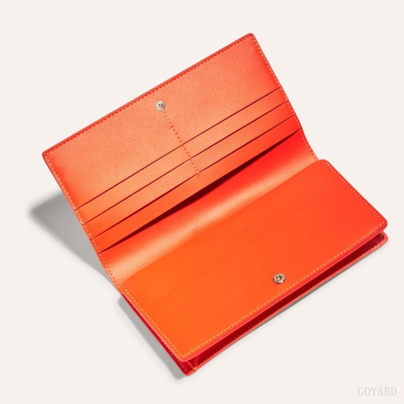 Orange Goyard RICHELIEU WALLET | PIQC9359