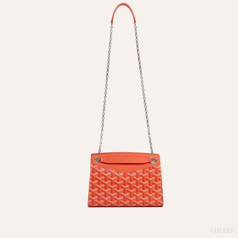 Orange Goyard Rouette Structuré Mini Bag | FQJC5453