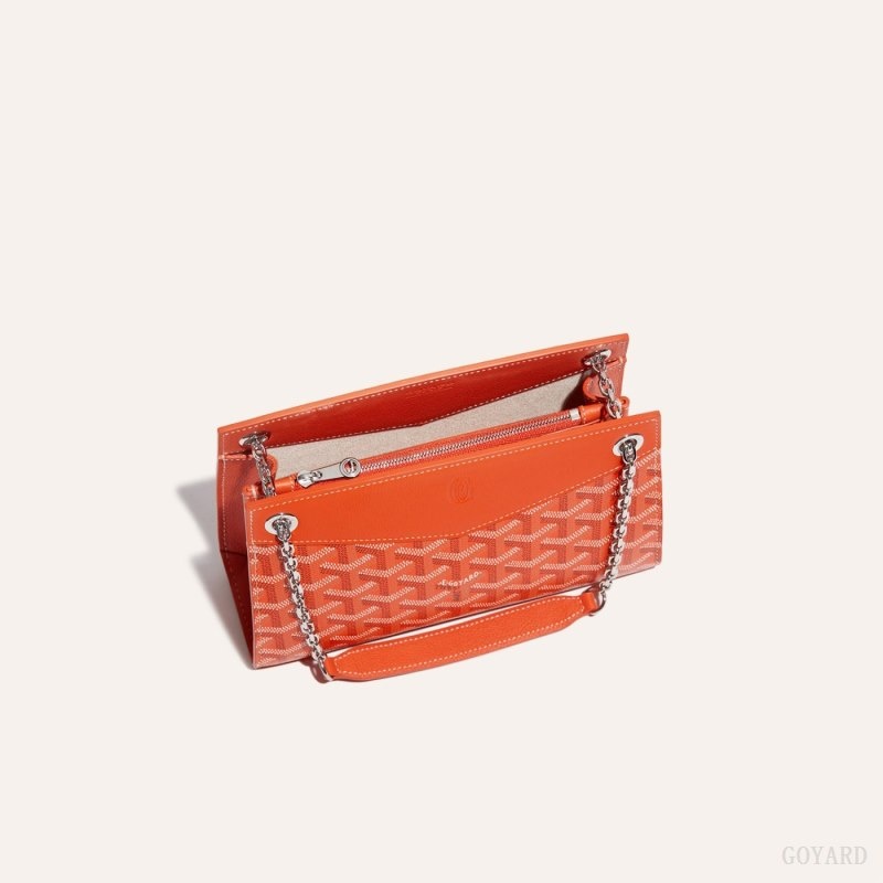 Orange Goyard Rouette Structuré Mini Bag | FQJC5453