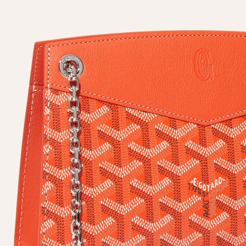 Orange Goyard Rouette Structuré Mini Bag | FQJC5453