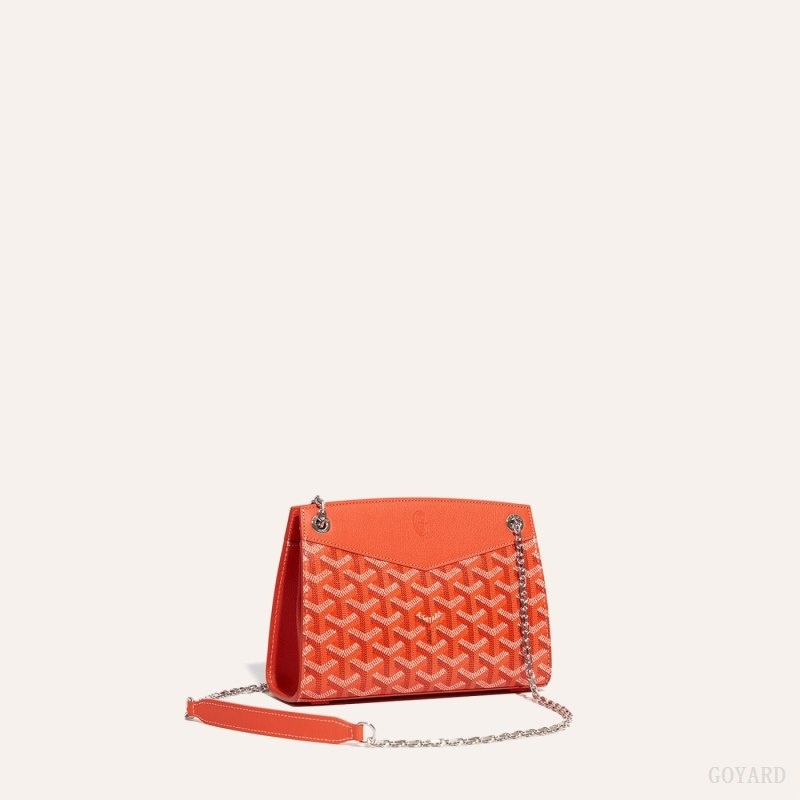 Orange Goyard Rouette Structuré Mini Bag | FQJC5453