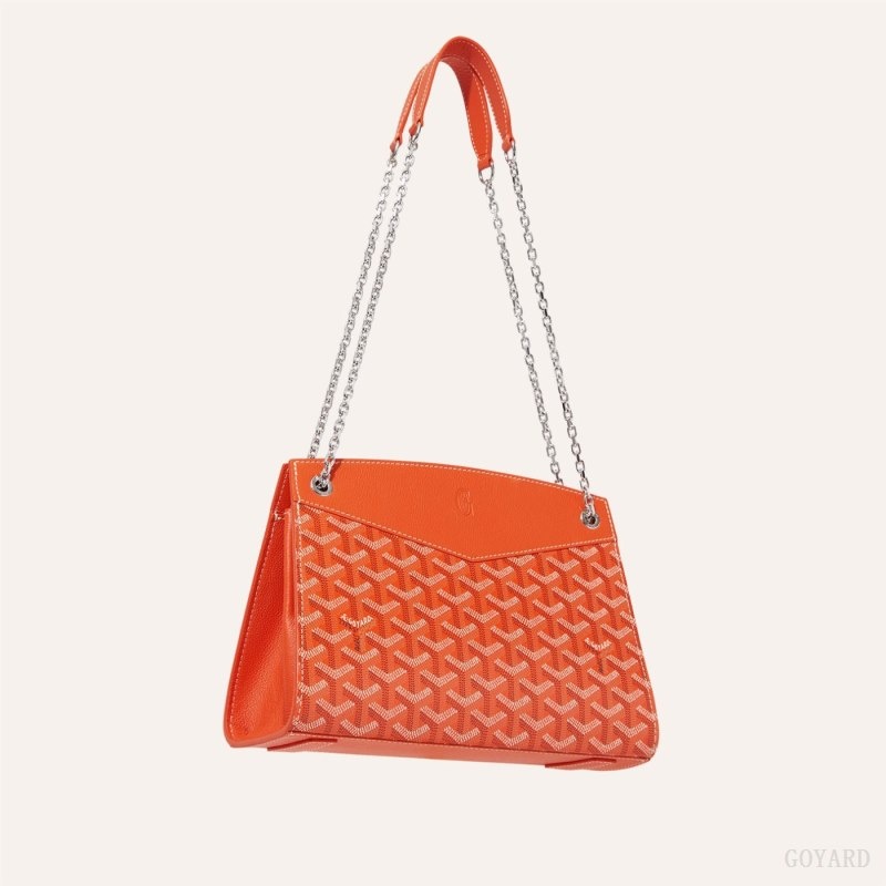 Orange Goyard Rouette Structuré PM Bag | VYOX1282