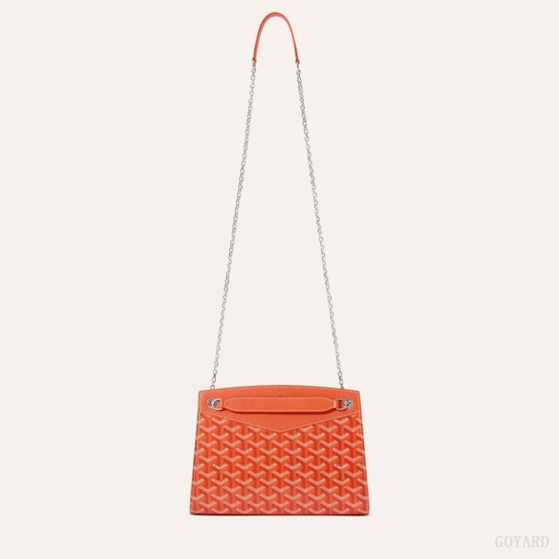 Orange Goyard Rouette Structuré PM Bag | VYOX1282