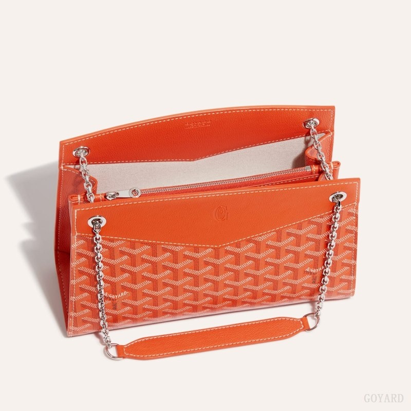 Orange Goyard Rouette Structuré PM Bag | VYOX1282