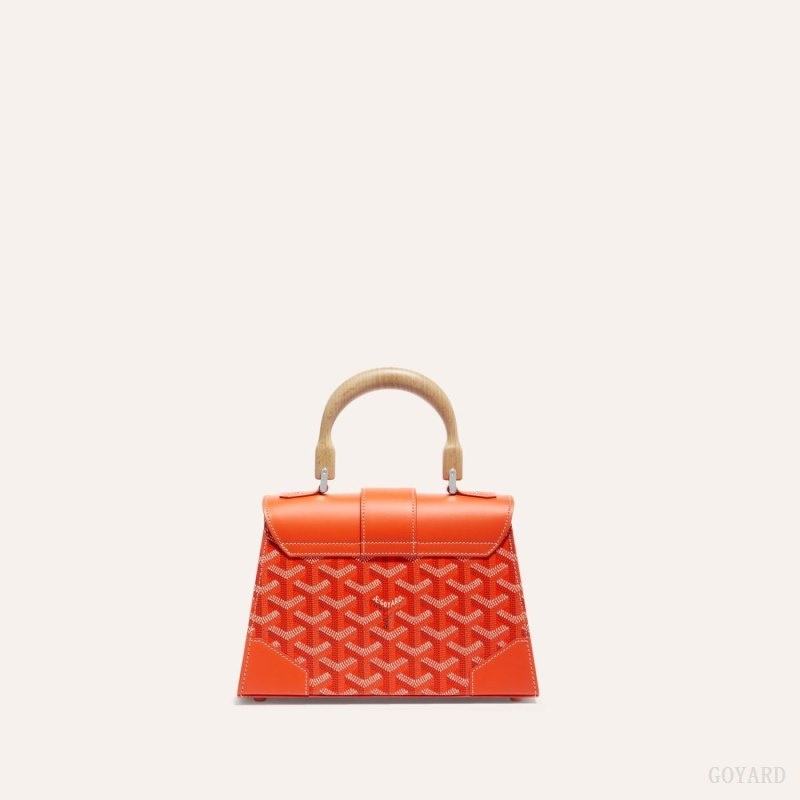 Orange Goyard SAÏGON STRUCTURE MINI BAG | WLGA9410