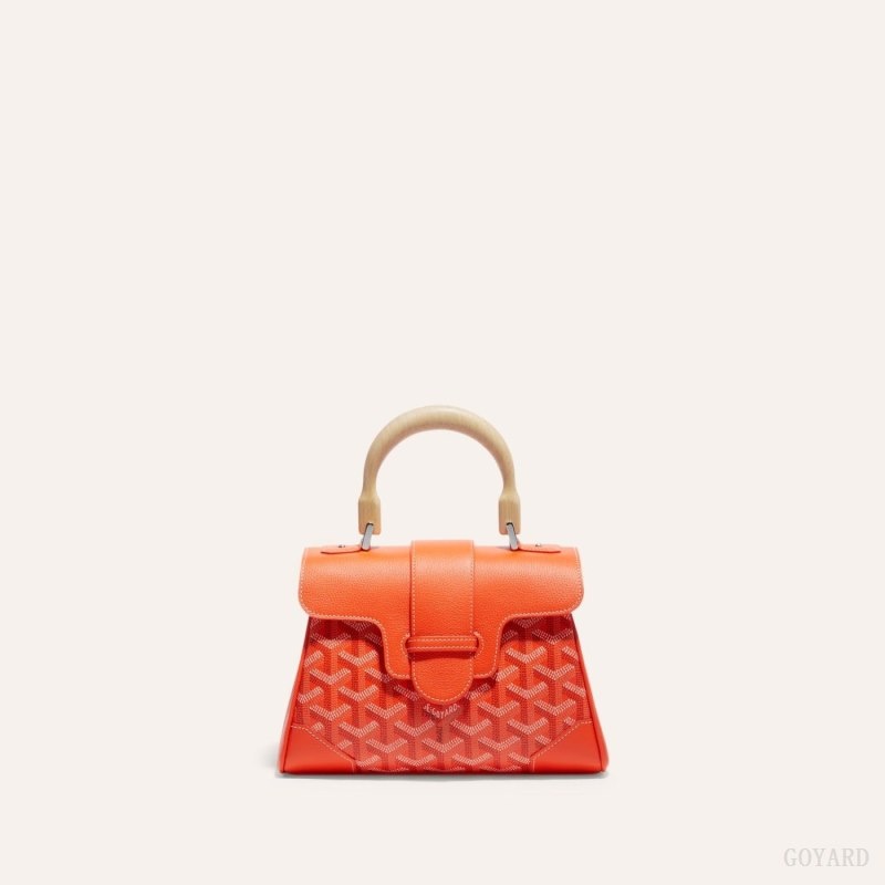 Orange Goyard SAIGON SOUPLE MINI BAG | RYWE0148