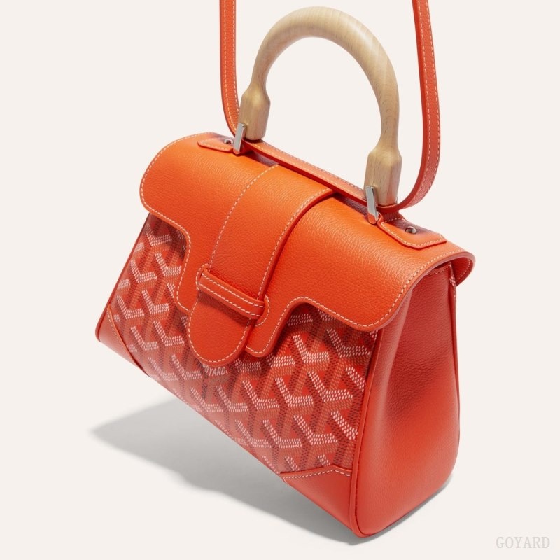 Orange Goyard SAIGON SOUPLE MINI BAG | RYWE0148