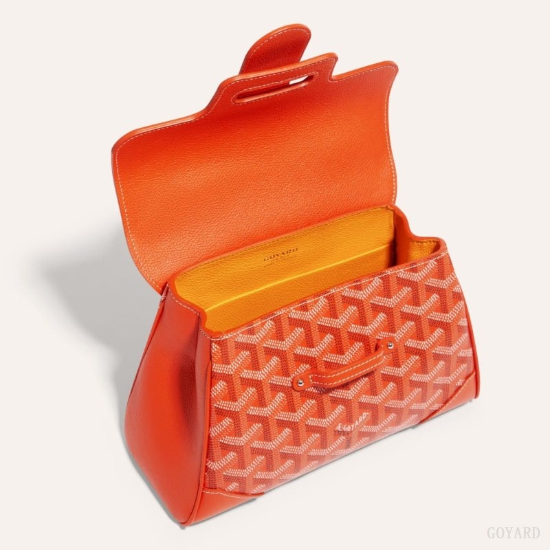 Orange Goyard SAIGON SOUPLE MINI BAG | RYWE0148