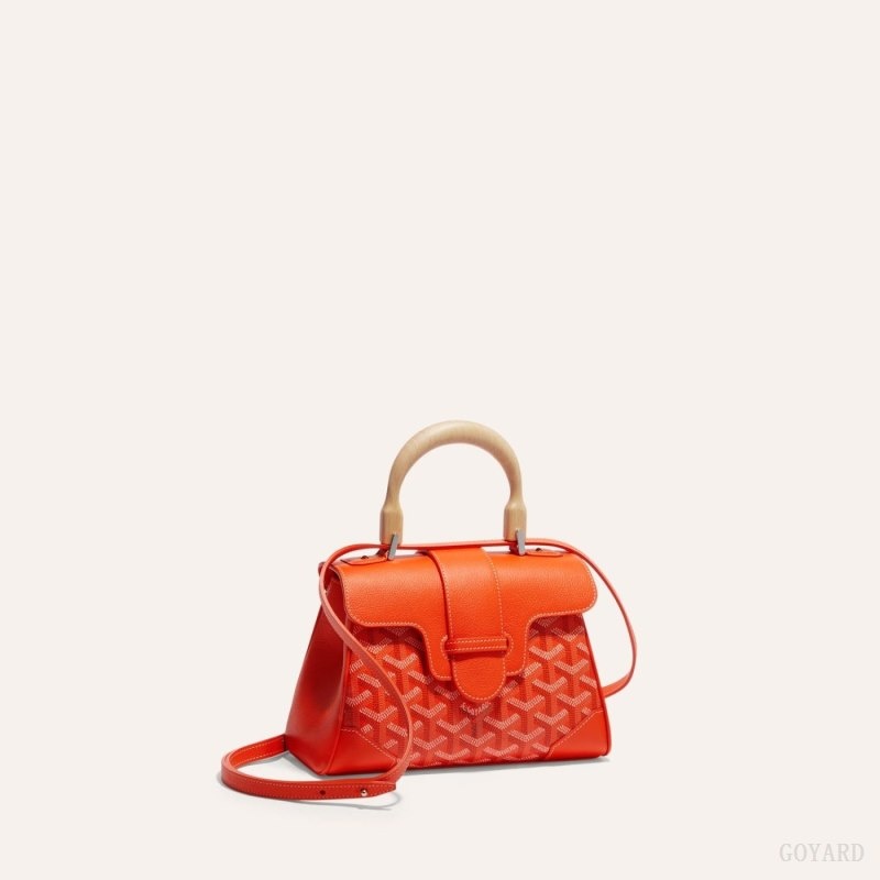 Orange Goyard SAIGON SOUPLE MINI BAG | RYWE0148