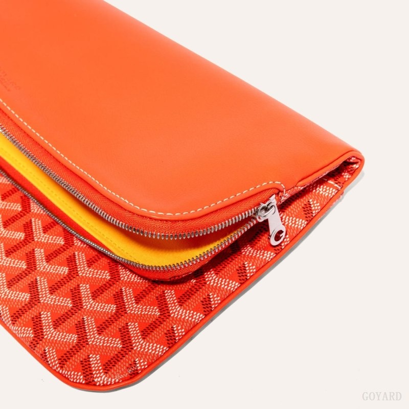 Orange Goyard SAINTE-MARIE CLUTCH | MSBZ0843