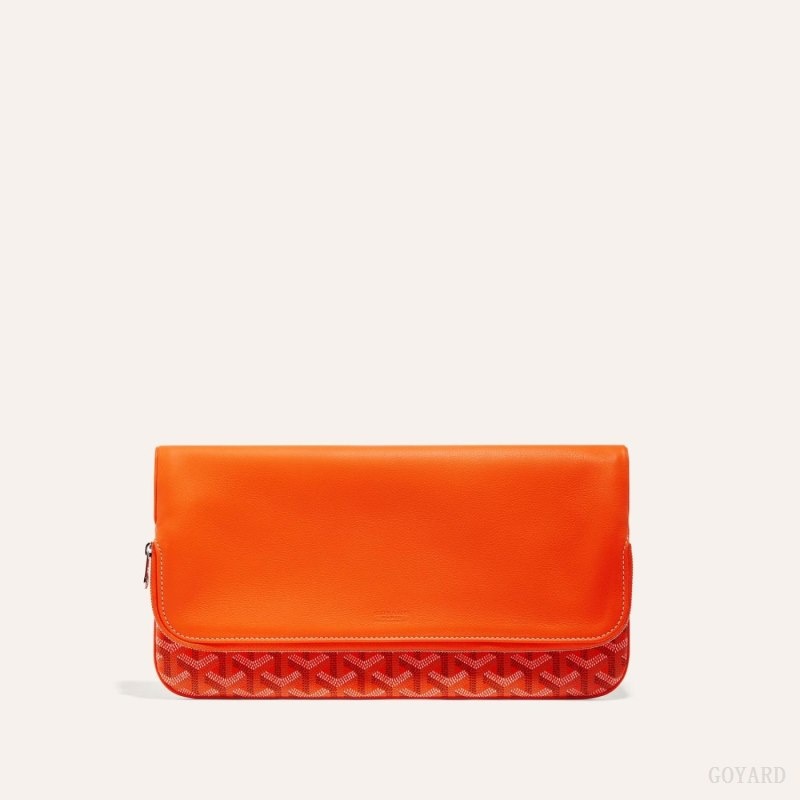 Orange Goyard SAINTE-MARIE CLUTCH | MSBZ0843