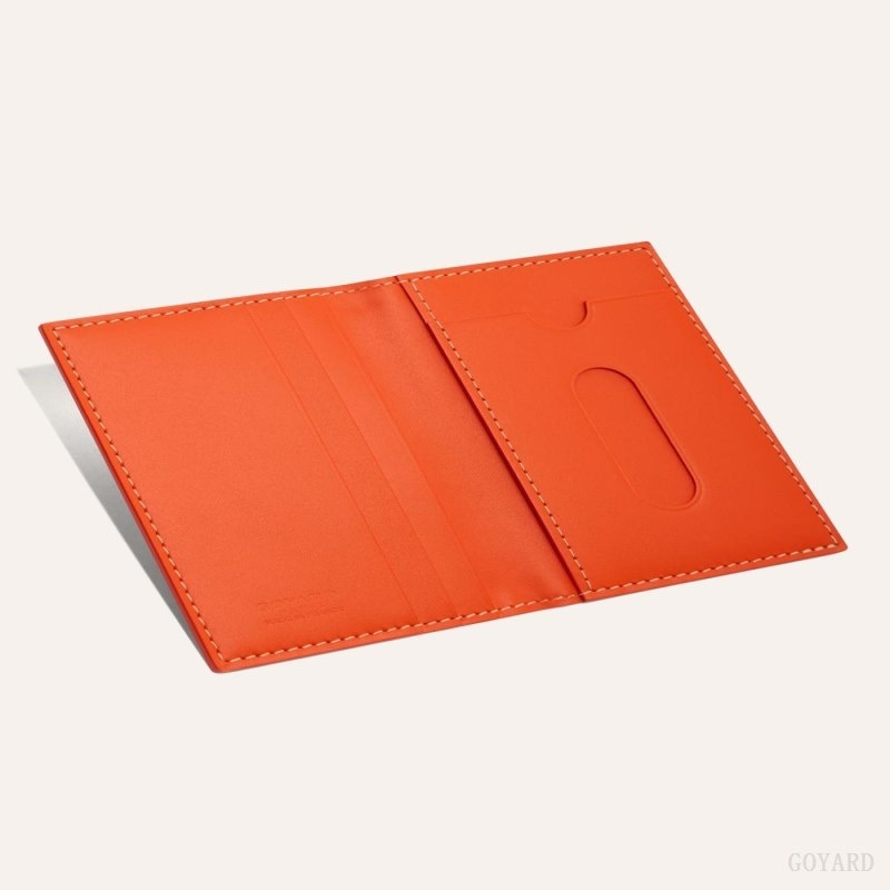 Orange Goyard SAINT-MARC CARD WALLET | NLPF4483