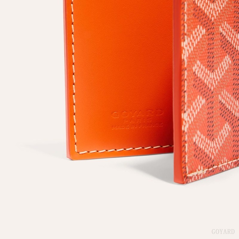 Orange Goyard SAINT-MARC CARD WALLET | NLPF4483