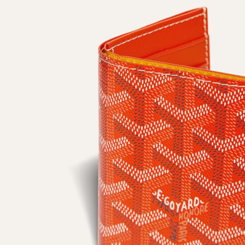 Orange Goyard SAINT-PIERRE CARD WALLET | XLUV1554