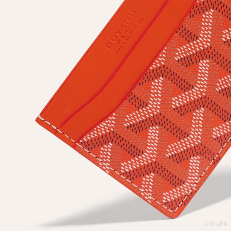 Orange Goyard SAINT-SULPICE CARD WALLET | QGRA1685