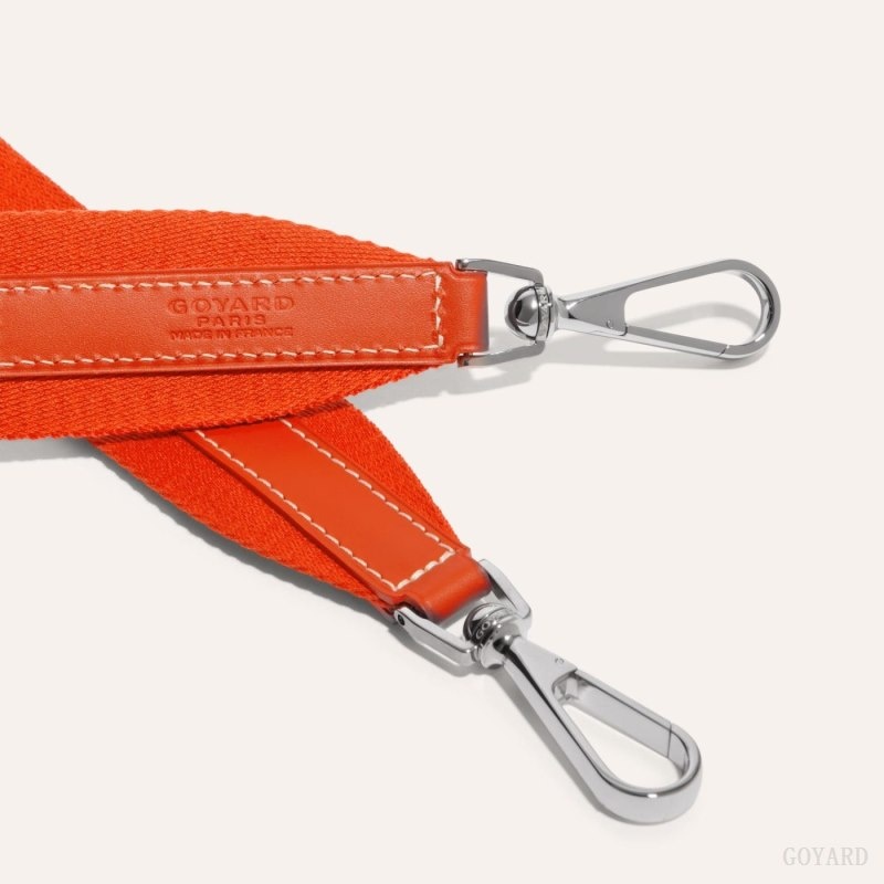 Orange Goyard SANGLE MM STRAP | DOJE9065