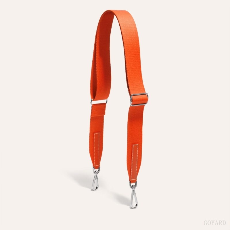 Orange Goyard SANGLE MM STRAP | DOJE9065