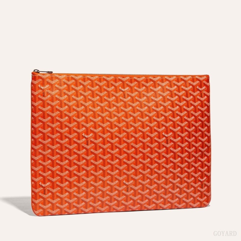 Orange Goyard SENAT GM DOCUMENT CASE | FSEM6997