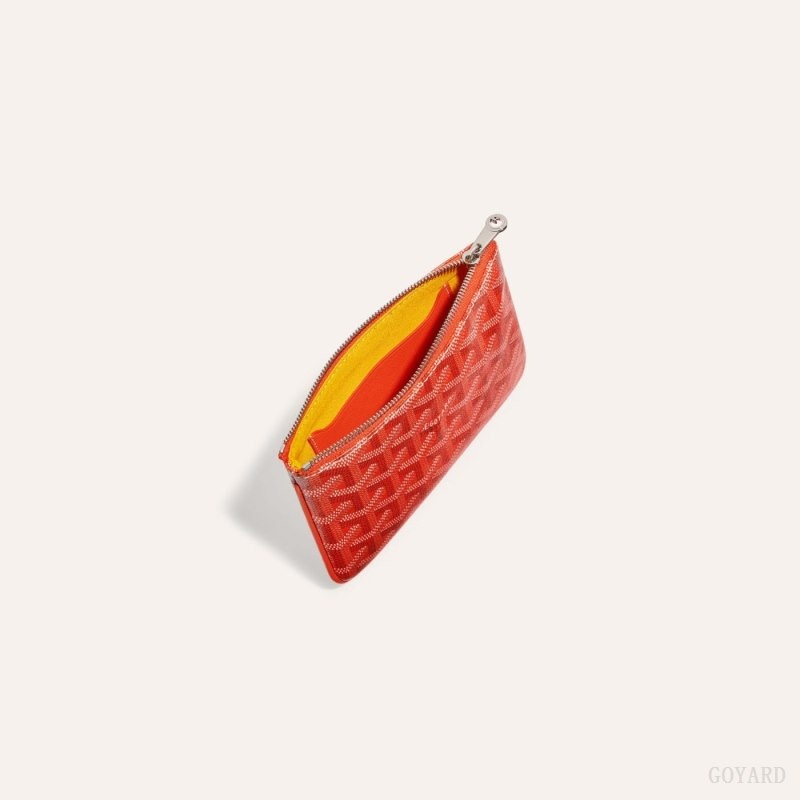 Orange Goyard SÉNAT MINI WALLET | LSFK0521