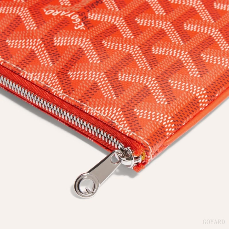 Orange Goyard SÉNAT MINI WALLET | LSFK0521