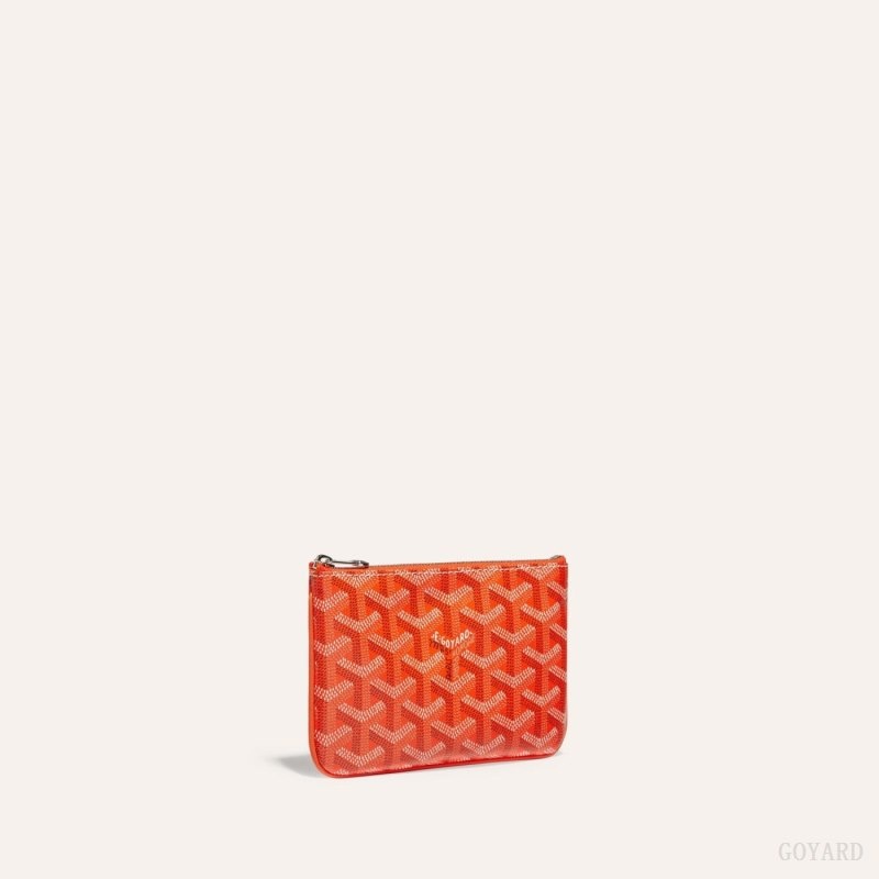 Orange Goyard SÉNAT MINI WALLET | LSFK0521