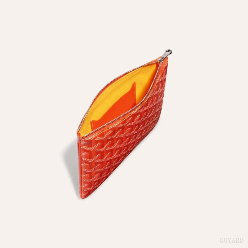 Orange Goyard SÉNAT PM POCKET | TQVF0679