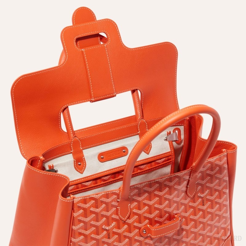 Orange Goyard Saïgon tote bag | TSHK6492