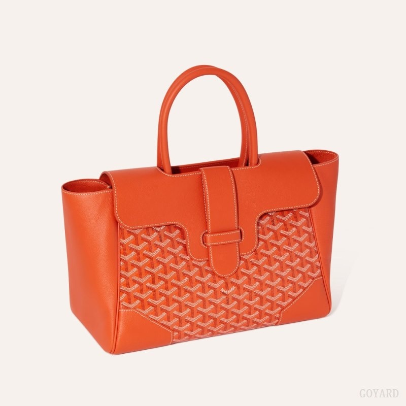 Orange Goyard Saïgon tote bag | TSHK6492