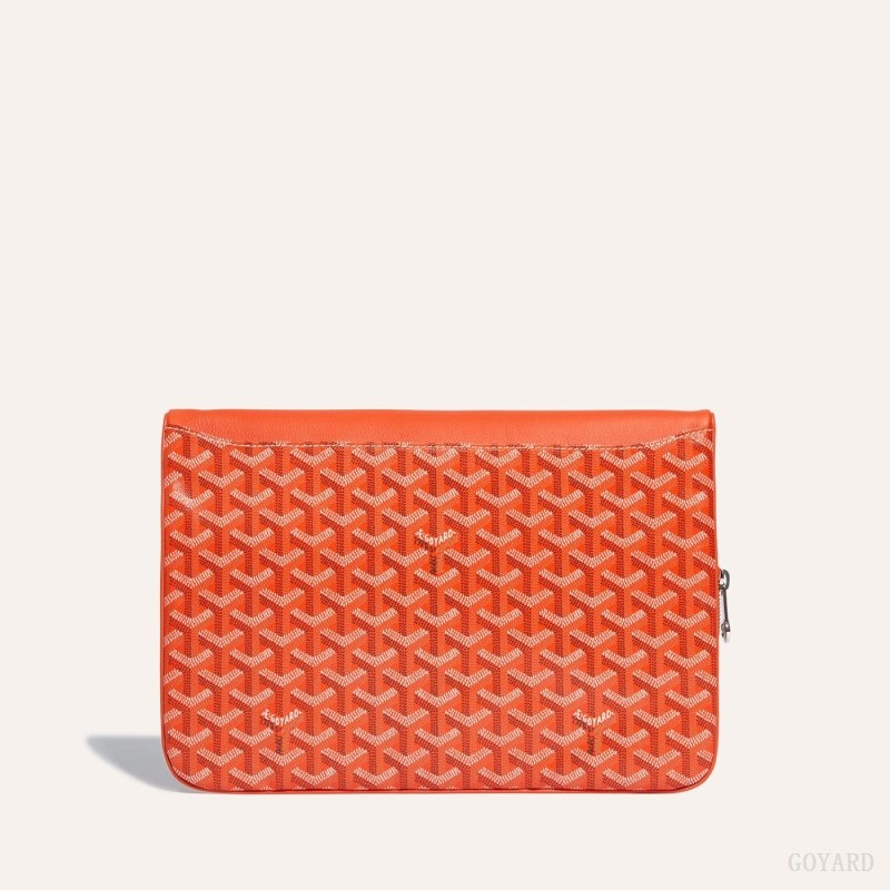 Orange Goyard Sainte-Marie GM Clutch | YVOP7523