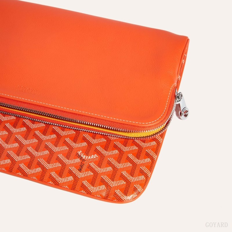 Orange Goyard Sainte-Marie GM Clutch | YVOP7523