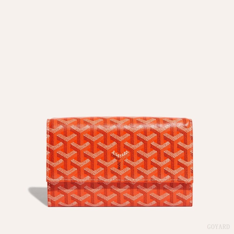 Orange Goyard Varenne Continental Wallet | JAZR5402