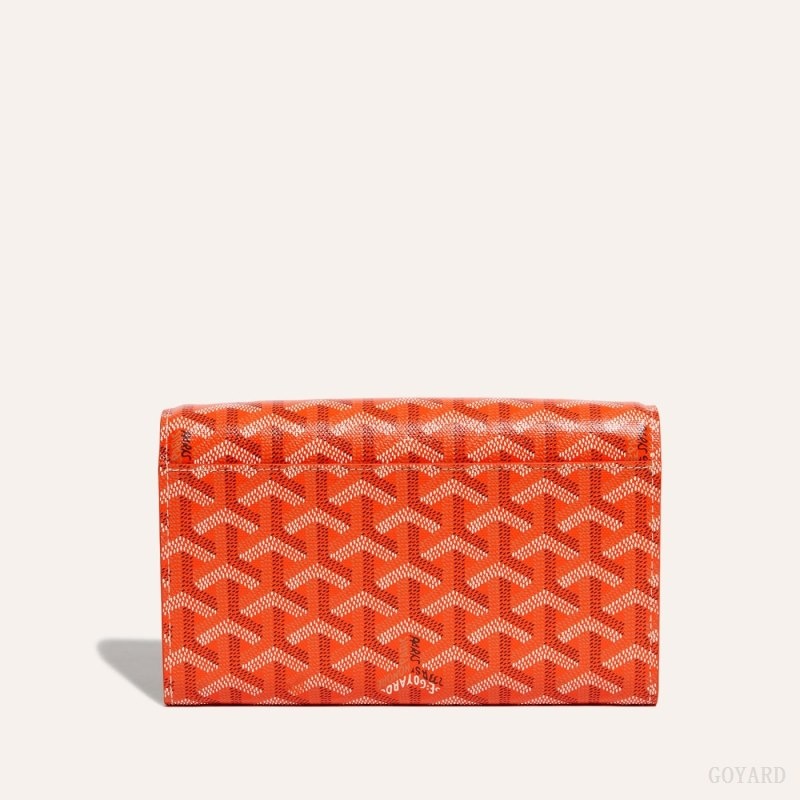 Orange Goyard Varenne Continental Wallet | JAZR5402