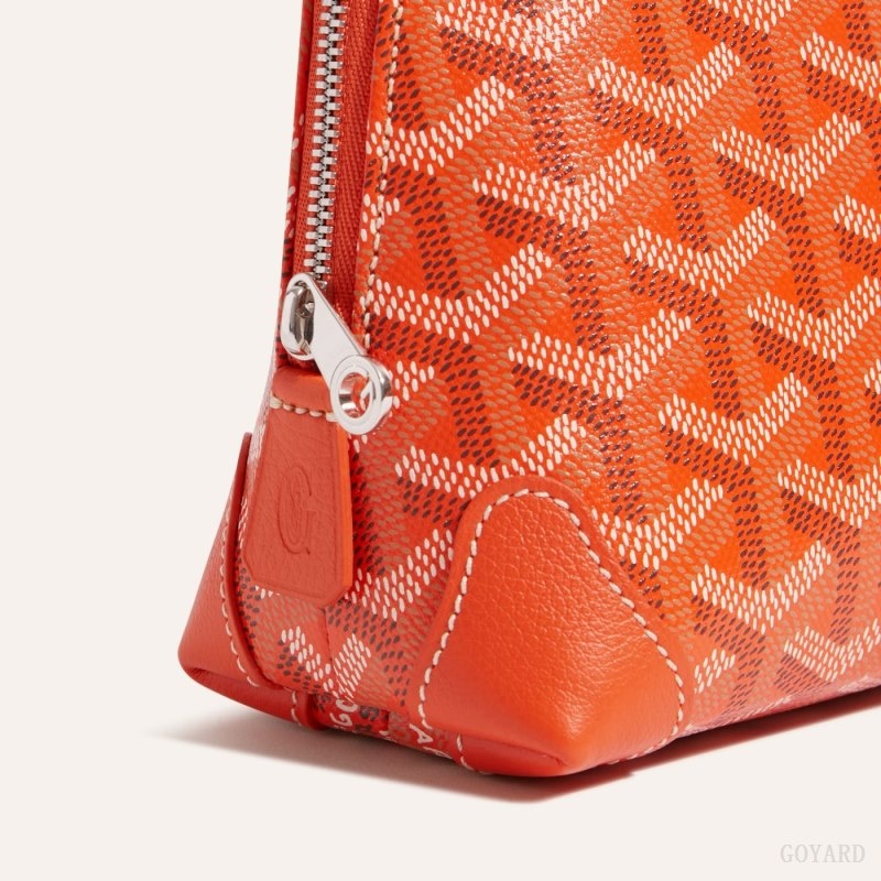 Orange Goyard Vendôme Cosmetic Pouch | FEDO5742